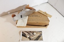 LIE NIELSEN TOOL WORKS # 40 1/2 SCRUB PLANE EXTRA IRON & BOX GOOD USED CONDITION picture