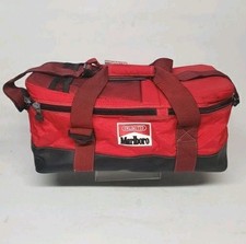 Vintage 1990s Marlboro Unlimited Cooler Duffel Gear Beverage Carrier NWT picture