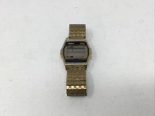 UNTESTED Timex Digital Quartz Men Watch Gold Plated Y2K Vintage 078345423 picture