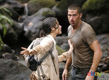 PHOTO LOST LES DISPARUS - MATTHEW FOX & EVANGELINE LILLY - 11X15 CM #4 picture