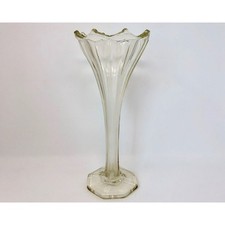 1900s United States Glass Co. Portland Vase Pressed Paneled EAPG Glass picture