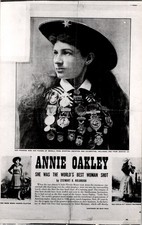 RPPC Annie Oakley, She was the World’s Best Woman Shot picture