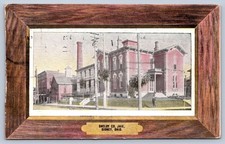 K63/ Sidney Ohio Postcard c1910 Shelby County Jail Builidng 7 picture