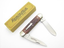 Vintage 1985 Remington UMC R4353 USA Bullet Muskrat Delrin Folding Pocket Knife picture