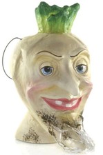Cody Foster Halloween Paper Mache Frightful Parnisp Candy Container Bucket -11