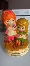 Vintage 1970 Japan Spinning Musical Figurine-tested & working picture
