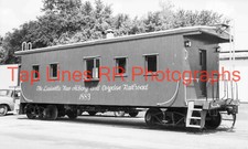 Louisville New Albany & Corydon #1883 Caboose Corydon IN 1973  New 5x8 Photos picture