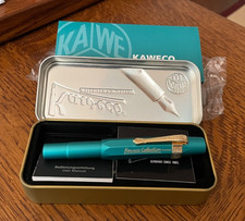 Kaweco Iguana Blue Al Sport Fountain Pen - Medium Nib picture