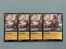 Pocahontas 171/204 Rare 4-Card Playset - Disney Lorcana Wilds Unknown - NM picture