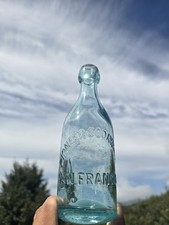 Great Old Western Blob Top Soda Bottle☆ 1 San Francisco California Bottle picture