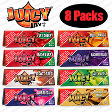 Juicy Jay's 1 1/4 Flavored Rolling Papers Combo A - 8 Packs (256 Leaves) picture