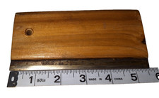 Wooden handled Primitive Hand Food Scraper, Chopper Kitchen Tool picture