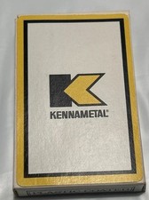 Vintage Kennametal Advertising Original Sealed deck of Cards. picture