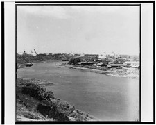 Photo:Tyumen Russia 1900s Tura River Trinity Monastery Panorama picture