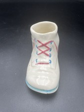 Vintage Porcelain Baby Shoe Planter picture