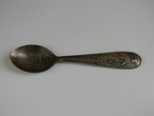 VTG Silverplate Baby Spoon with Sheep picture