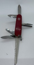 🧗Victorinox Swiss Army Hiker Knife 53831 Red 9 Tools 1996 NTSA picture
