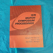 MUFON 1976 Symposium Proceedings Book - Mutual UFO Network UFO Vintage picture