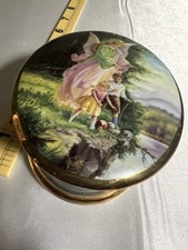 1996 Ardleigh Elliott Safe At Play Porcelain Music Box Mozart Lullaby WORKING picture