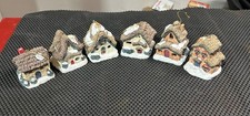 Vintage Lot 1997 House of Lloyd Christmas Around The World Miniature Cottage (6) picture