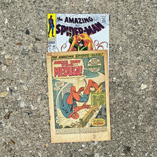 AMAZING SPIDER-MAN 62 Make Way for Medusa Marvel Comics 1968 COVERLESS picture