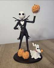 3D Printed Jack Skellington Zero Statue Figure Nightmare Before Christmas Decor picture