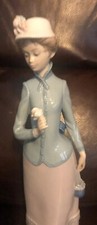 Lladro 4999 Miss Teresa Retired No Box Mint Condition Glossy L@@K Great Gift picture