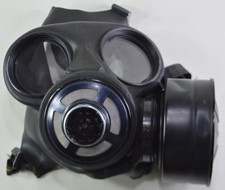 Vintage Canadian Armed Forces C3 Gas Mask Baron 1980s Medium Cold War picture