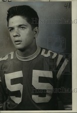 Press Photo Glenn Fleming, Belle Chasse Football Player - nos10155 picture