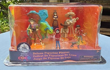 NEW-Disney Pixar Coco Movie Deluxe Figurine Playset 4