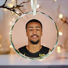 John Collins Christmas Ornament, Celebrity Fan Holiday Gift, Acrylic or Glass picture
