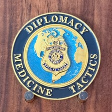 Diplomatic Security Service Special Agent Medic Challenge Coin  W#20 picture