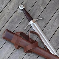 Hand Forged High Carbon Steel Viking Sword Sharp | Collectible Medieval Sword picture