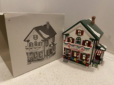 Dept 56 Orig Snow Village Peppermint Porch Day Care 5485-2 54852 w/box & light picture