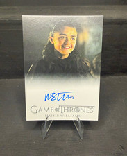Rittenhouse Archives Game of Thrones Arya Stark Maisie Williams Auto S24 2014 picture