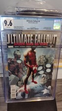 Ultimate Fallout #4 CGC 9.6 White Pages-1st App Miles Morales/New Spider-Man🕷️ picture