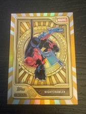 2026 Topps Marvel Mint NIGHTCRAWLER Gold Parallel 23/50 picture