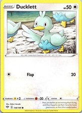 Ducklett 148/189 Regular Darkness Ablaze Pokemon Card TCG CCG Nintendo Common picture