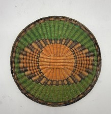 Old Hopi Wicker Basket 11” Diameter  picture
