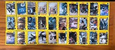 1990 Topps RoboCop 2 Movie Cards Lot w/ 3 Storyboards + Cain's Brain #77 picture