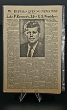 1963 Buffalo Evening News Mini JFK Kennedy Assassination Commemorative picture