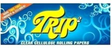 Trip 2 Rolling Papers Clear 1 1/4 Trip2 Buy 4@$2.00/PK 50/Lvs/Pack USA Shipper picture