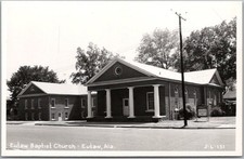c1950s Eutaw, Alabama RPPC Postcard EUTAW BAPTIST CHURCH / Cline Photo #2-L-131 picture