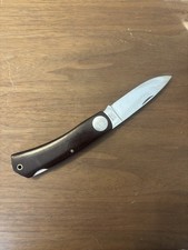Vintage Khyber 2603 Japan Folding Pocket Knife Brown Handle picture