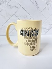 GAME OF THRONES Khaleesi Official HBO Ivory Mug Mother of Dragons Dothraki 11 oz picture
