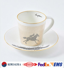 LUYCHO Locomotion Porcelain Mug Cup Saucer Set Renewed 4 Designs 8oz 11oz picture