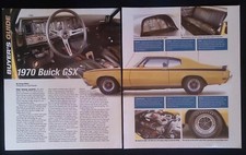 1970 Buick GSX Buyers Guide Info Article ---From 2005--- picture