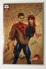 Amazing Spider-Man #2 Signed J.S. Campbell Exclusive Cover D with COA picture