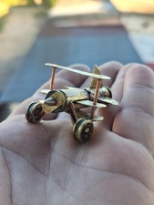 Miniature airplane in World War I trench art: model Fokker Dr.I picture