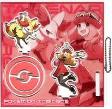 Serena & Teelne Acrylic Stand Keyholder Pokemon Trainers Pokemon Center picture